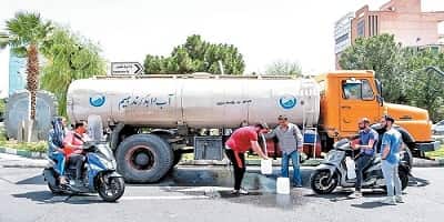 تانکر آبرسانی آشامیدنی